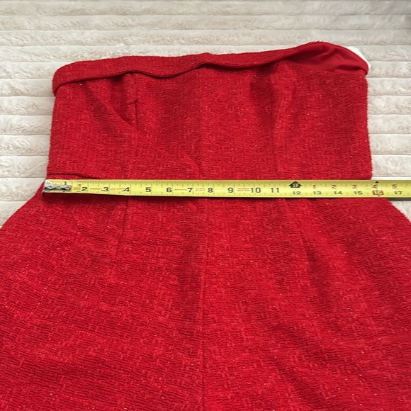 Altr’d State Elle strapless red/ sparkle romper - XL - Picture 4 of 8